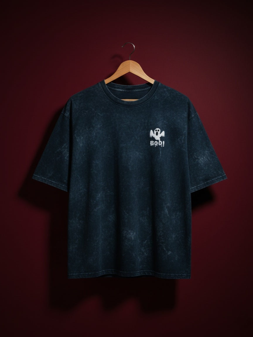 Luixs Unisex Premium Typography Printed Round Neck Cotton Oversized T-shirt