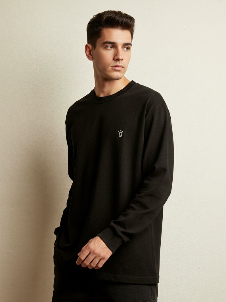 Luixs Men's Full Sleeve T-Shirt