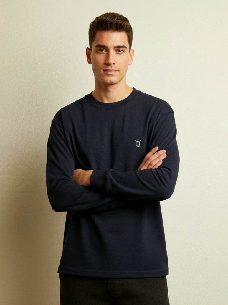 Luixs Men's Full Sleeve T-Shirt