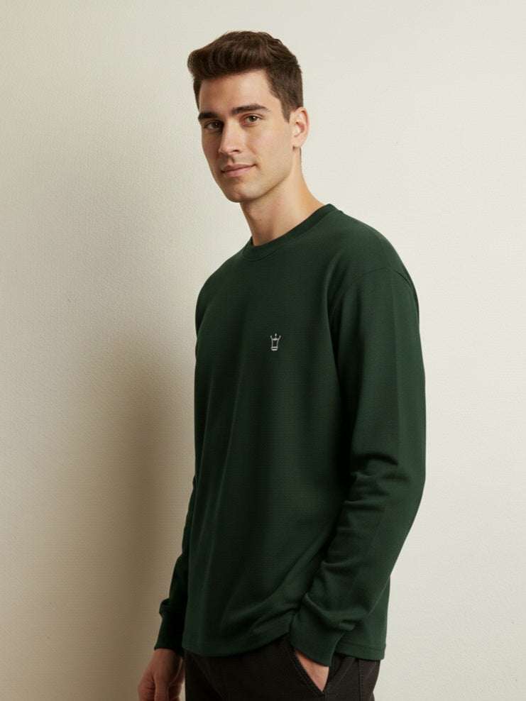 Luixs Men's Full Sleeve T-Shirt